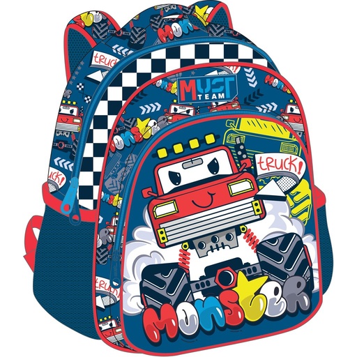 [5205698730672] MINI SAC À DOS MUST TEAM TRUCH MONSTER