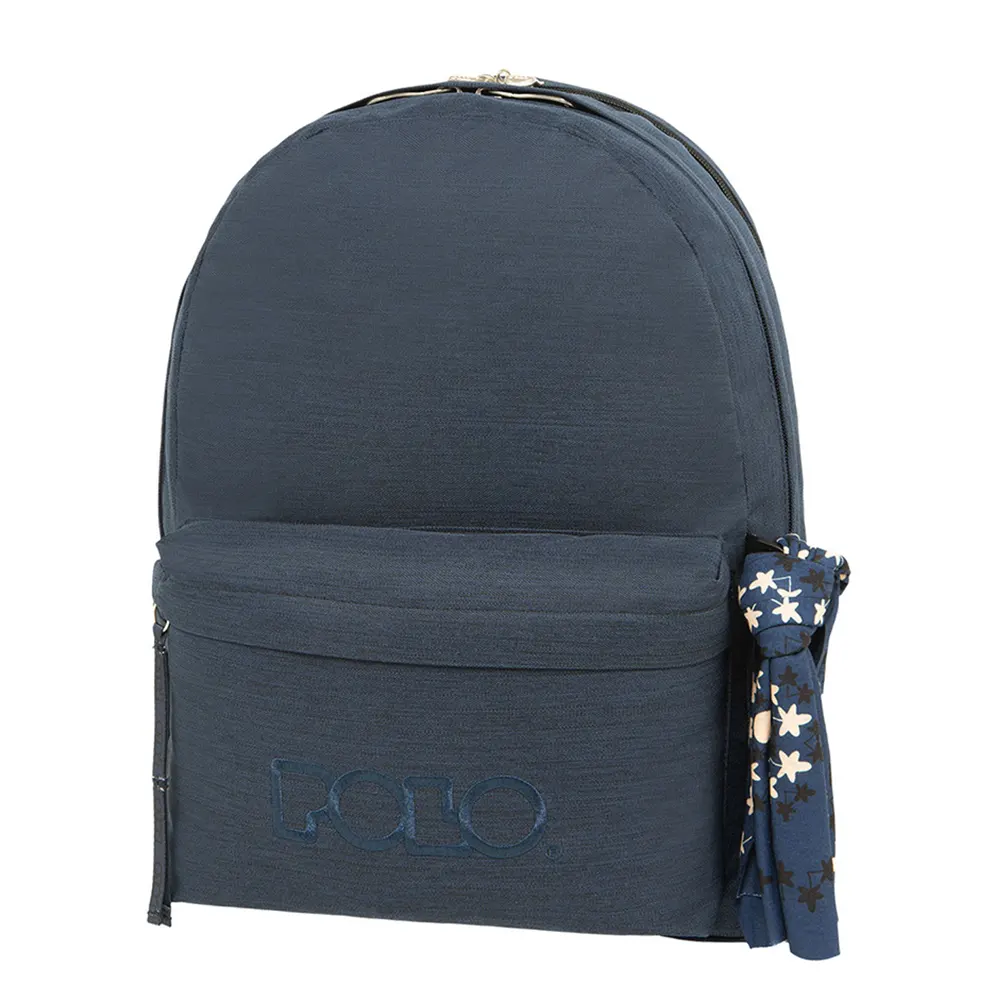[5201927118976] SAC À DOS POLO DOUBLE+SCARF BLEU FONCE