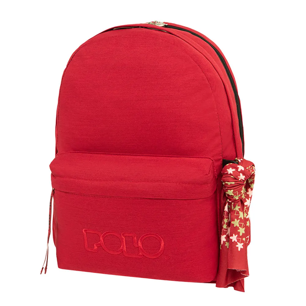 [5201927118938] SAC À DOS POLO DOUBLE+SCARF ROUGE