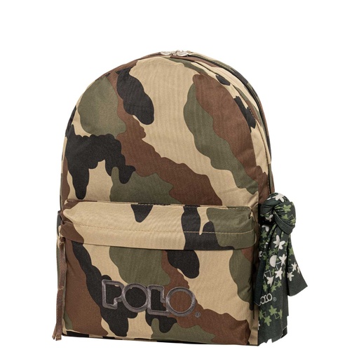 [5201927105365] SAC À DOS POLO DOUBLE+SCARF TISSU MILLITAIRE