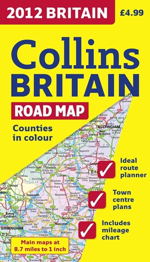 [9780007427406] COLLINS BRITAIN ROAD MAP