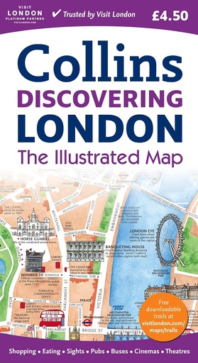 [9780007308781] COLLINS DISCOVERING LONDON ILLUSTRATED MAP