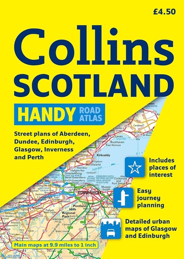 [9780007254613] COLLINS HANDY ROAD ATLAS SCOTLAND