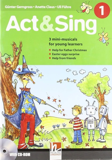 [9783852722283] ACT & SING 1+CD (ANGLAIS)