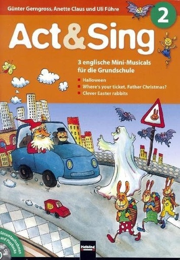 [9783850613934] ACT & SING 2+CD (ALLEMAND)