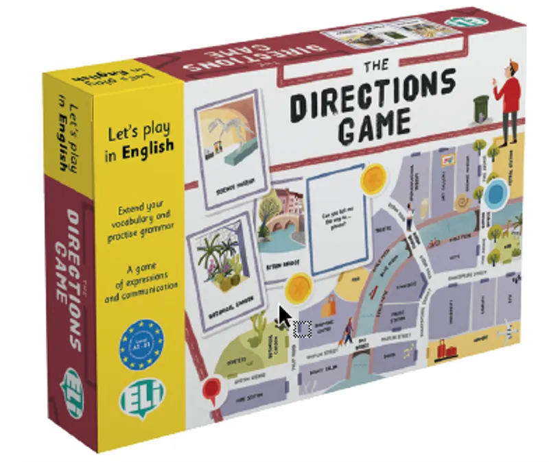 [9788853643438] THE DIRECTIONS GAME (LET'S PLAY IN ENGLISH)