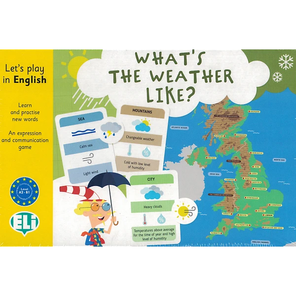 [9788853640185] WHAT’S THE WEATHER LIKE? (LET'S PLAY IN ENGLISH)