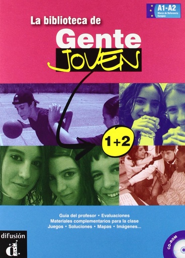 [9788484435990] GENTE JOVEN 1 & 2 BIBLIOTECA CD-ROM