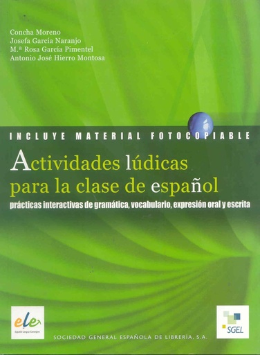 [9788497781824] ACTIVIDADES LUDICAS PARA LA CLASE DE ESPANOL