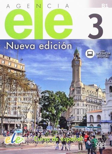 [9788497789912] AGENCIA ELE 3 LIBRO DEL ALUMNO+LICENCIA DIGITAL (NUEVA ED)
