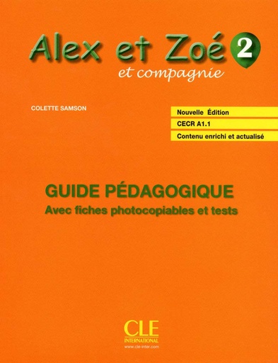 [9782090383355] ALEX & ZOE 2 GUIDE PEDAGOGIQUE (N.E)