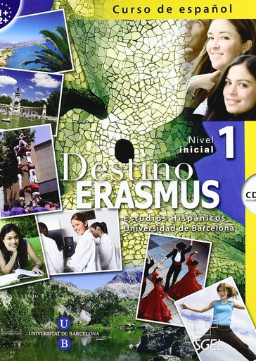 [9788497784122] DESTINO ERASMUS 1 LIBRO DEL ALUMNO+ CD