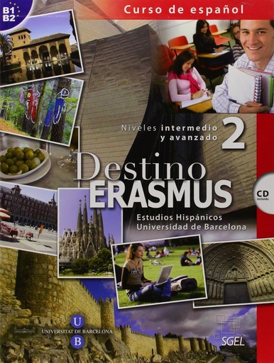 [9788497784146] DESTINO ERASMUS 2 LIBRO DEL ALUMNO+ CD