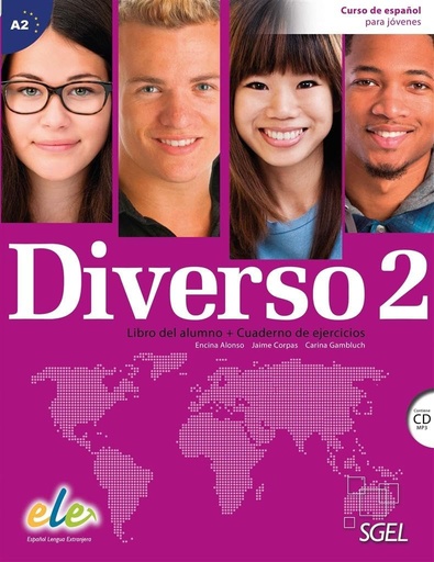 [9788497788229] DIVERSO 2 LIBRO DEL ALUMNO+ EJERCICOS & CD