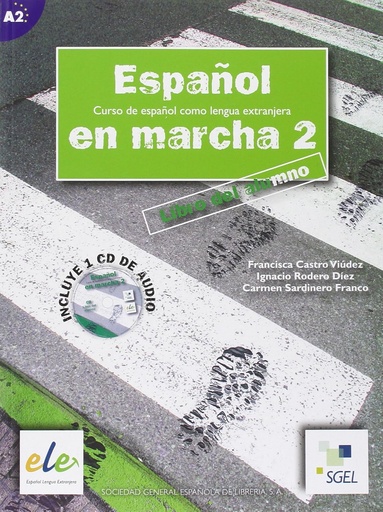 [8497781325] ESPANOL EN MARCHA 2 LIBRO DEL ALUMNO+CD