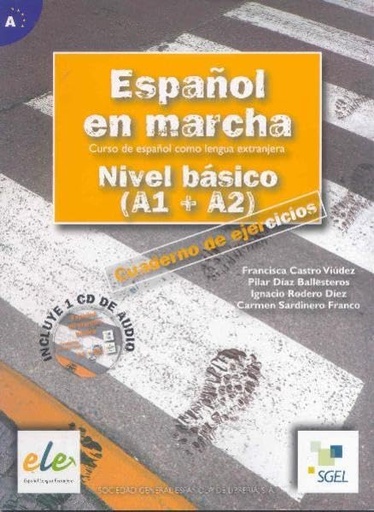 [8497782038] ESPANOL EN MARCHA BASICO (1+2) CUADERNO DE EJERCICIOS+CD