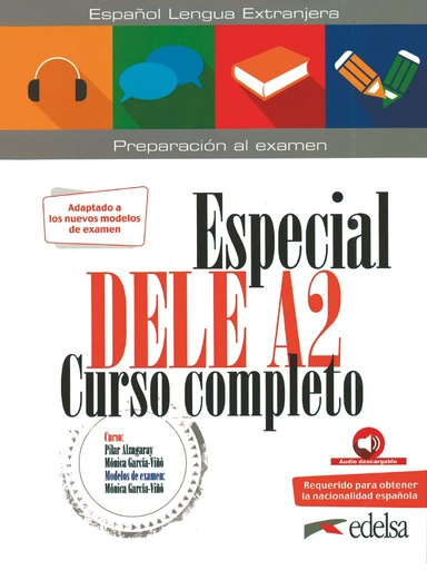 [9788490817193] ESPECIAL DELE A2 CURSO COMPLETO+AUDIO DESCARGABLE (N.E)