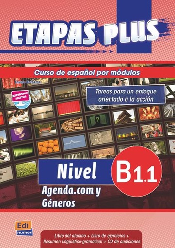 [9788498482485] ETAPAS PLUS B1.1 LIBRO DEL ALUMNO+EJECICIOS & CD