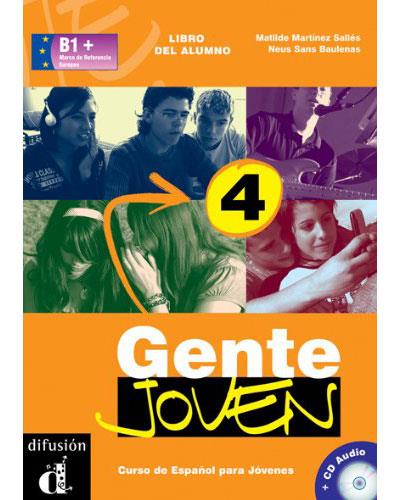 [9788484435839] GENTE JOVEN 4 LIBRO DEL ALUMNO+CD