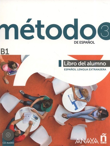 [9788467830545] METODO DE ESPANOL 3 LIBRO DEL ALUMNO+CD