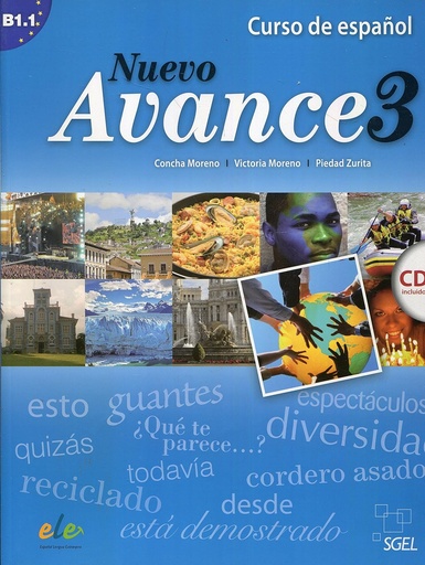 [9788497785327] NUEVO AVANCE 3 LIBRO DEL ALUMNO + CD