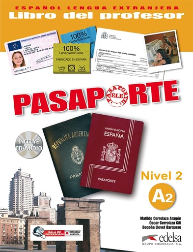 [9788477113997] PASAPORTE A2 LIBRO DEL PROFESOR+ CD