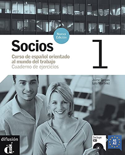 [848934468X] SOCIOS 1 (CARPETA DEL CUADERNO DE EJERCICIOS+2 CASETES)