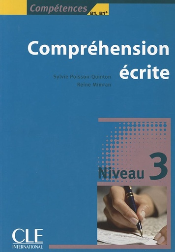 [9782090352115] COMPREHENSION ECRITE NIVEAU 3