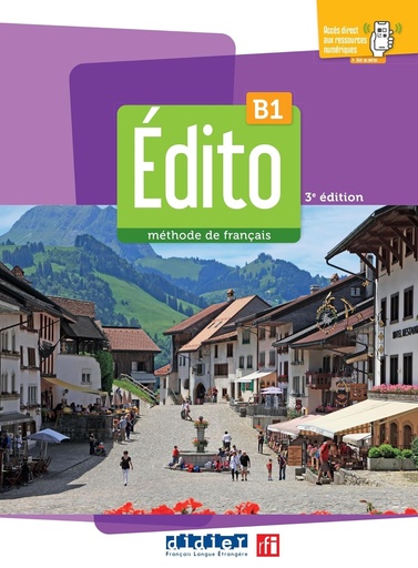 [9782278108541] EDITO B1 LIVRE+ACCES APP (3ÈME ED)