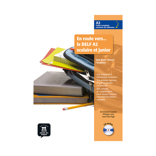 [9788484436706] EN ROUTE VERS...LE DELF A2 SCOLAIRE & JUNIOR GUIDE DU PROF+CD