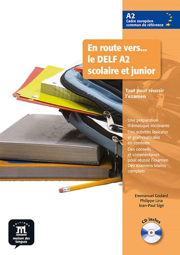 [9788484436690] EN ROUTE VERS...LE DELF A2 SCOLAIRE & JUNIOR LIVRE DE L'ELÈVE+CD