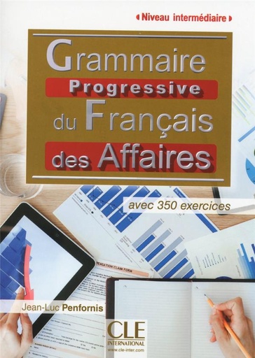 [9782090380903] GRAMMAIRE PROGRESSIVE DU FRANÇAIS DES AFFAIRES INTERMEDIAIRE LIVRE+CD