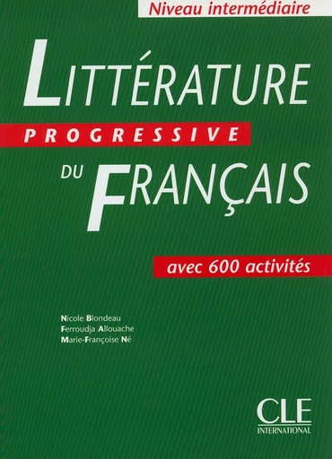 [9782090337563] LITTERATURE PROGRESSIVE DU FRANÇAIS INTER LIVRE (600 ACTIVITES)