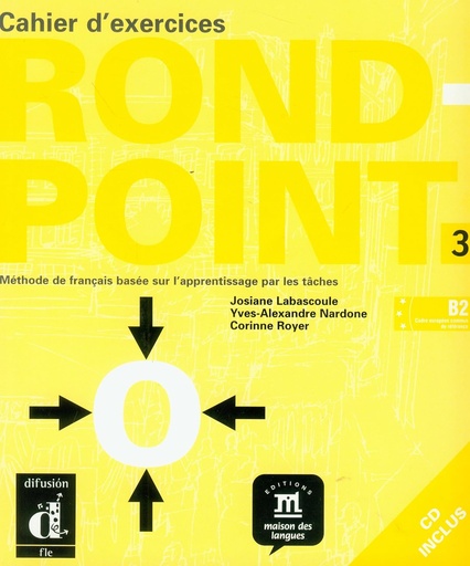 [9788484433903] ROND-POINT 3 CAHIER D'EXERCICES+CD