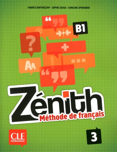 [9782090386141] ZENITH 3-B1 LIVRE DE L'ELÈVE+CD