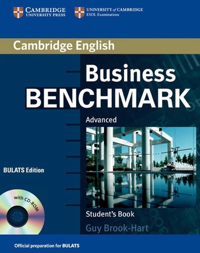 [9780521672948] BUSINESS BENCHMARK ADVANCED SBK+CD-ROM (BULATS ED)