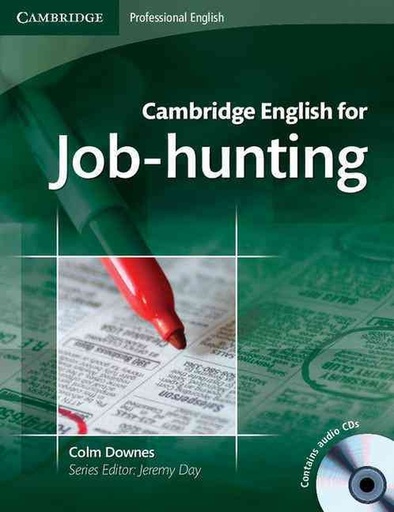 [9780521722155] CAMBRIDGE ENGLISH FOR JOB-HUNTING SBK+CDS (2)