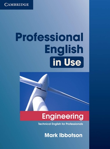 [9780521734882] PROFESSIONAL ENGLISH IN USE ENGINEERING SBK+KEY