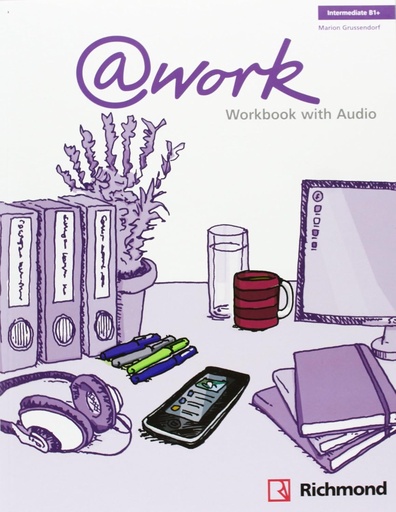 [9788466814065] @WORK INTERMEDIATE WBK+CD