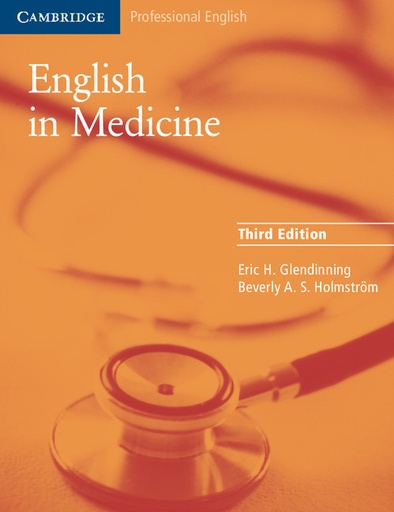 [9780521606660] ENGLISH IN MEDICINE SBK (3RD ED)