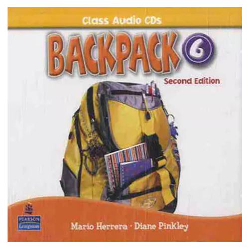 [9780132451604] BACKPACK 6 CLASS CD (2) (2ND ED)