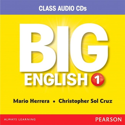 [9780133044812] BIG ENGLISH 1 AUDIO CD (US ED)