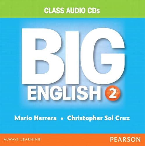 [9780133044911] BIG ENGLISH 2 AUDIO CD (US ED)