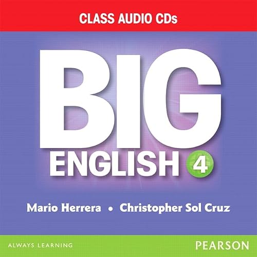 [9780133045055] BIG ENGLISH 4 AUDIO CD (US ED)