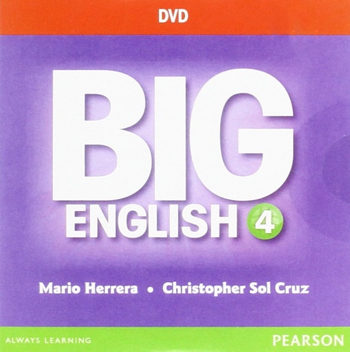 [9780133045062] BIG ENGLISH 4 DVD (US ED)
