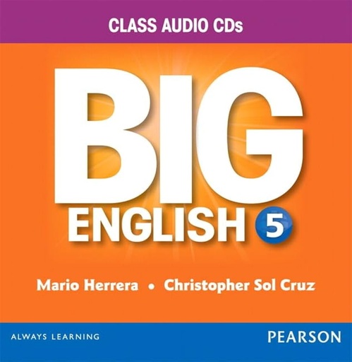 [9780133045130] BIG ENGLISH 5 AUDIO CD (US ED)