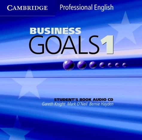 [0521755409] BUSINESS GOALS 1 AUDIO CD