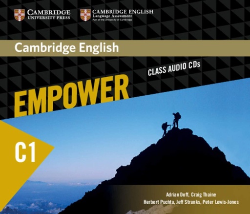 [9781107469129] CAMBRIDGE ENGLISH EMPOWER ADVANCED CLASS AUDIO CDS (4)