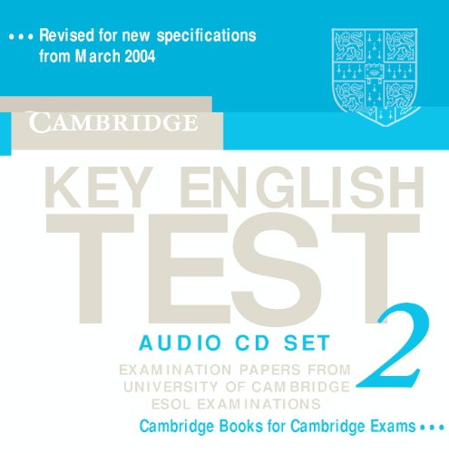 [052152816X] CAMBRIDGE KEY ENGLISH TEST 2 AUDIO CD (2)