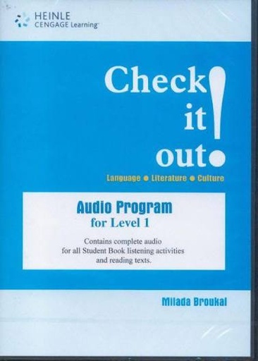 [9781424004683] CHECK IT OUT! 1 AUDIO CDS (2)